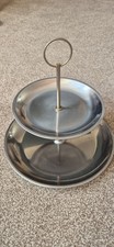 Vintage Danish Stelton 2 tier